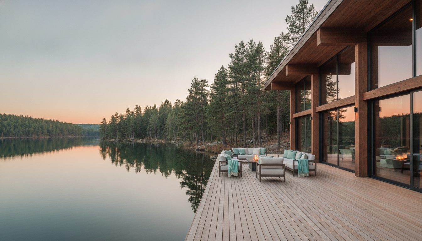 A lakefront vacation rental